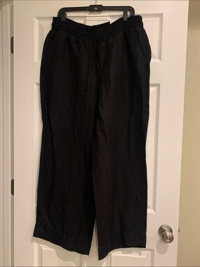 Black Lane Bryant Drawstring Casual Pants